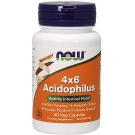 Acidophilus 4x6 NOW